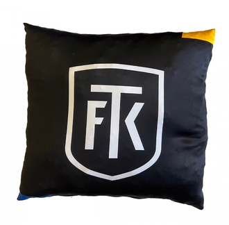 Černý polštář logo FK Teplice