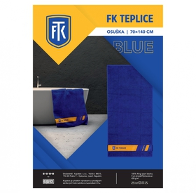 Osuška modrá 70 x 140cm