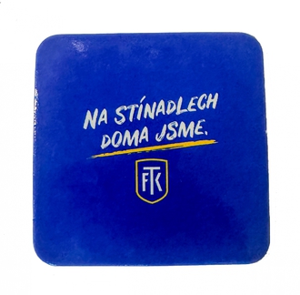 Pivní podtácek Na Stínadlech doma jsme