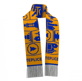 Šála FK Teplice - symboly města