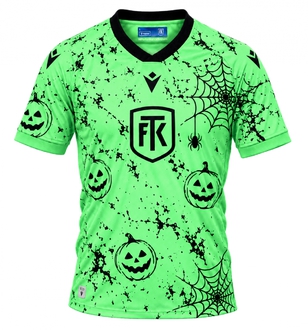Halloweenský dres 2026/27 - dětský brankářský zelený
