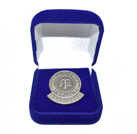 Stříbrný odznak 70 let FK Teplice (sběratelská edice)